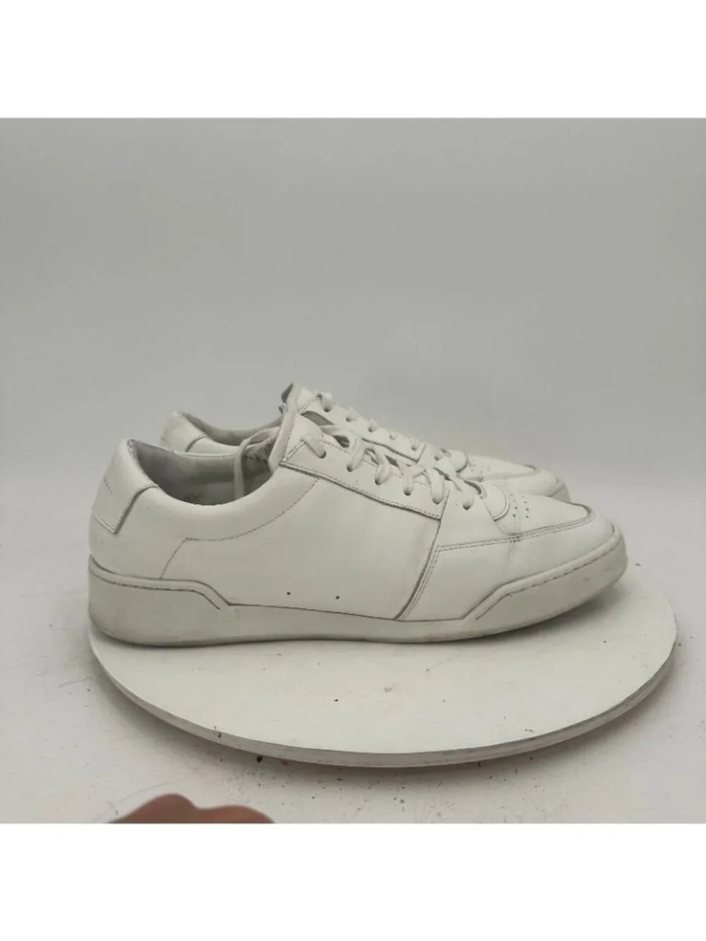 Oliver Cabell Low Top Men Size EU 42 US 9 All White Leather Casual Shoes